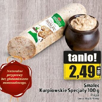 Topaz Pekpol Smalec kurpiowskie specjały 100g oferta
