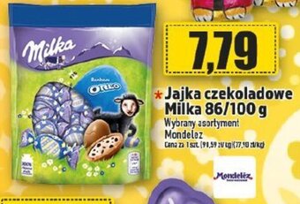 Topaz Mondelez Jajka czekoladowe Milka 86/100g oferta