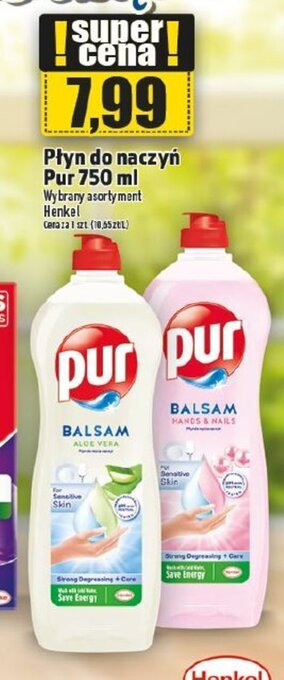 Topaz Henkel Płyn do naczyń Pur 750ml oferta