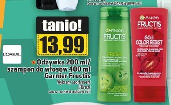 L'Oreal Odżywka 200ml/szampon do włosów 400ml Garnier Fructis