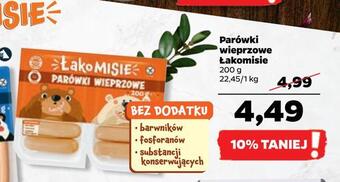 Netto Parówki wieprzowe łakomisie oferta