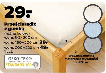 Netto Prześcieradło z gumką oferta