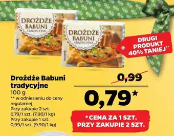 Netto Drożdże babuni tradycyjne oferta