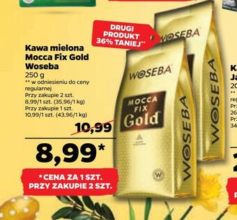 Netto Kawa mielona mocca fix gold woseba oferta