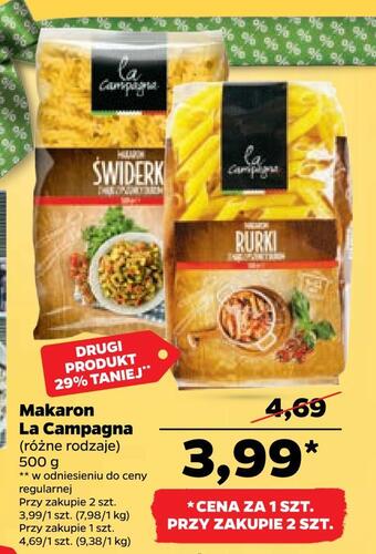 Netto Makaron la campagna oferta