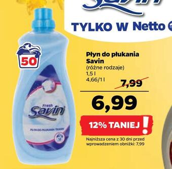 Netto Płyn do płukania savin oferta
