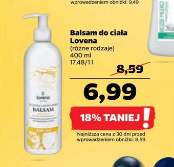 Netto Balsam do ciała lovena oferta