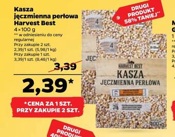 Netto Kasza jęczmienna perłowa harvest best oferta
