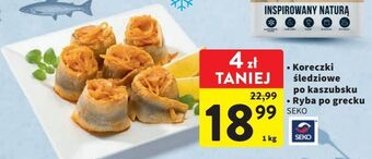 Intermarche Koreczki śledziowe kaszubskie seko oferta