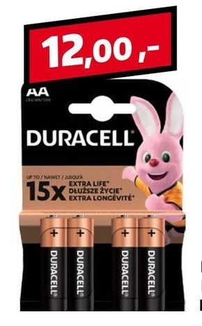 AT Bateria duracell oferta