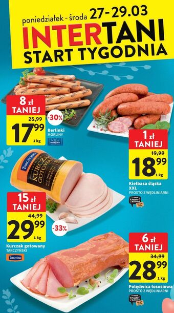 Intermarche Kurczak gotowany tarczyński oferta