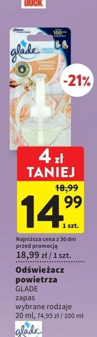 Intermarche Wkład romantic vanilla blossom glade by brise oferta