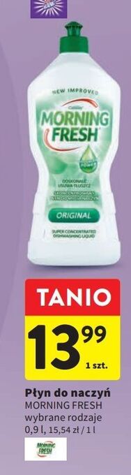 Intermarche Płyn do naczyń original morning fresh oferta