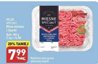 ALDI Mięso mielone z łopatki mięsne specjały zawsze świeże (aldi) oferta