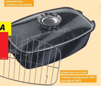 Lidl Brytfanna żaroodporna ernesto oferta