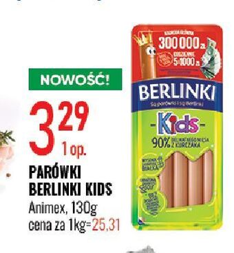 E.Leclerc Parowki morliny berlinki kids oferta