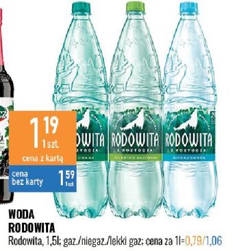 E.Leclerc Woda delikatnie gazowana rodowita z roztocza oferta