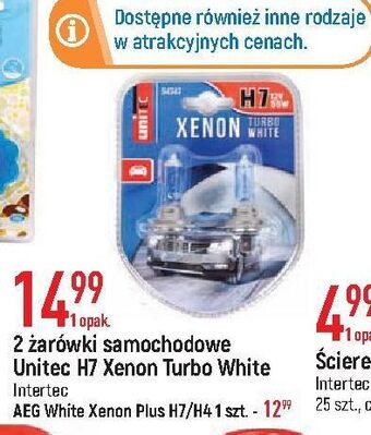 E.Leclerc Żarówka h7 white xenon plus aeg oferta