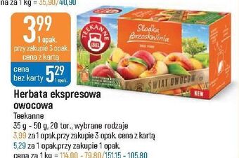 Herbata słodka brzoskwinia teekanne