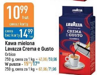 E.Leclerc Kawa puszka lavazza crema & gusto classico oferta