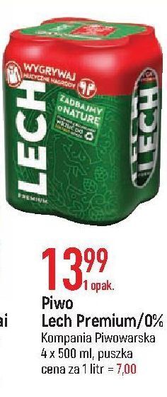 E.Leclerc Piwo lech premium oferta