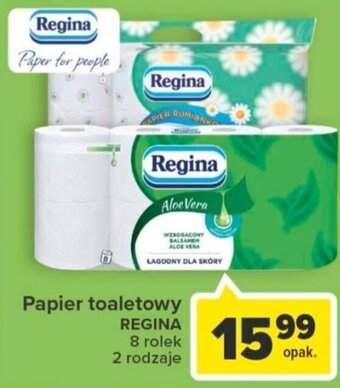 Carrefour Regina Papier toaletowy 8 rolek oferta