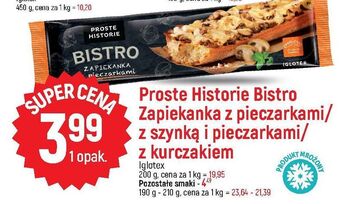 E.Leclerc Zapiekanka z kurczakiem iglotex proste historie bistro oferta