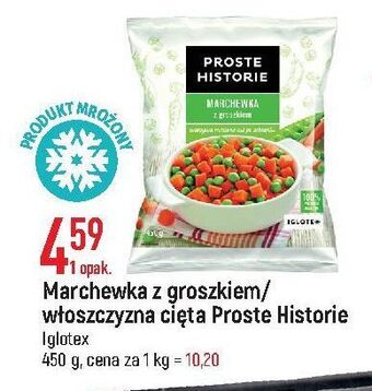 E.Leclerc Marchew z groszkiem iglotex proste historie oferta