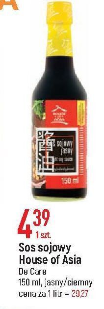 E.Leclerc Sos sojowy jasny house of asia oferta
