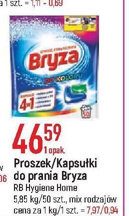 Proszek do prania koloru bryza lanza