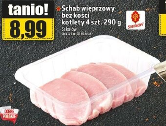 Topaz Sokołów Schab wieprzowy bez kości kotlety 4szt. 290g oferta