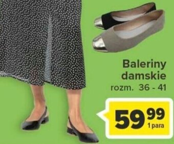 Baleriny damskie 36-41