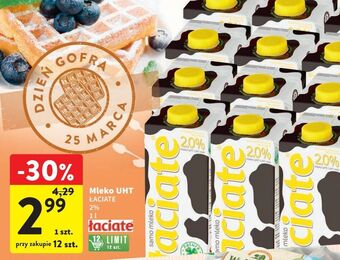 Intermarche Mleko 2% łaciate oferta