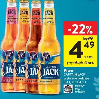 Piwo captain jack exotic daiquiri