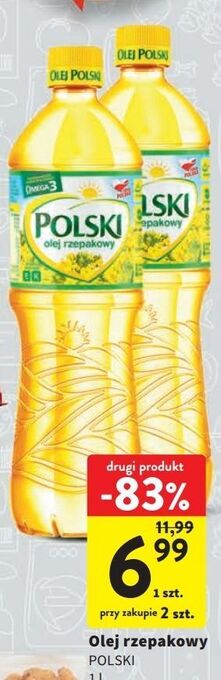 Intermarche Olej rzepakowy polski oferta