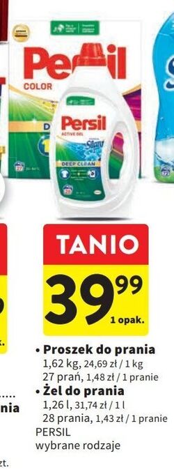 Intermarche Proszek do prania persil color oferta