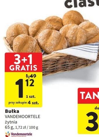 Intermarche Bułka żytnia vandemoortele oferta