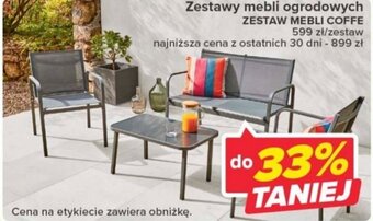 Carrefour Zestaw mebli ogrodowych oferta