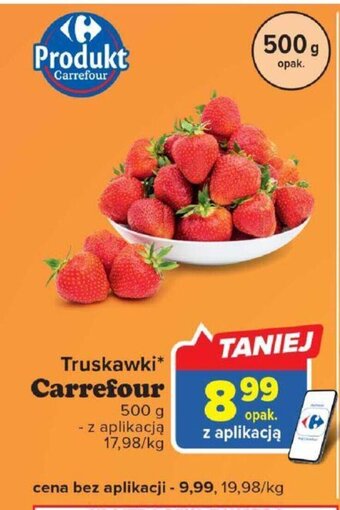 Carrefour Carrefour Truskawki 500g oferta
