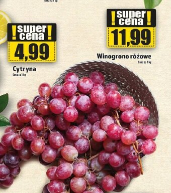 Topaz Winogrono różowe 1kg oferta