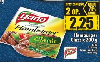 Topaz Yano Hamburger classic 200g oferta