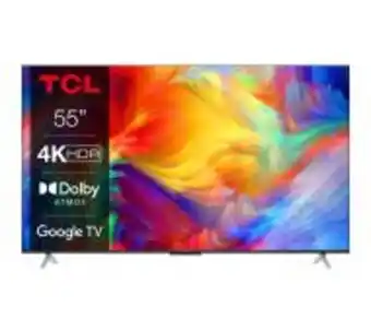 RTV EURO AGD Tcl 55p638 - 55" - 4k - google tv oferta