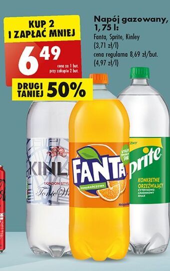 Biedronka Napój tonic water kinley oferta