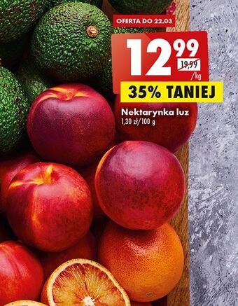 Biedronka Nektarynki oferta