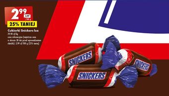 Biedronka Cukierki snickers oferta