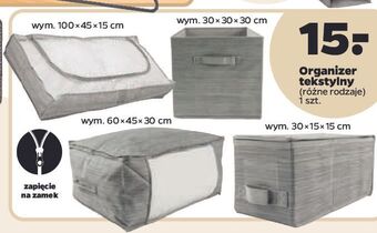 Netto Organizer tekstylny 30 x 15 cm oferta