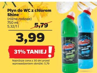 Netto Płyn do wc morski shine classic oferta