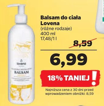 Netto Balsam do skóry wrażliwej i bardzo suchej miód wosk pszczeli lovena oferta