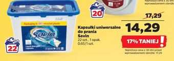Netto Kapsułki do prania uniwersalne savin oferta