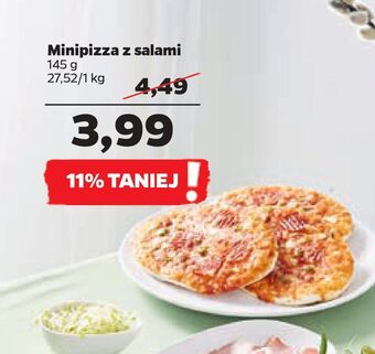 Netto Mini pizza z salami oferta